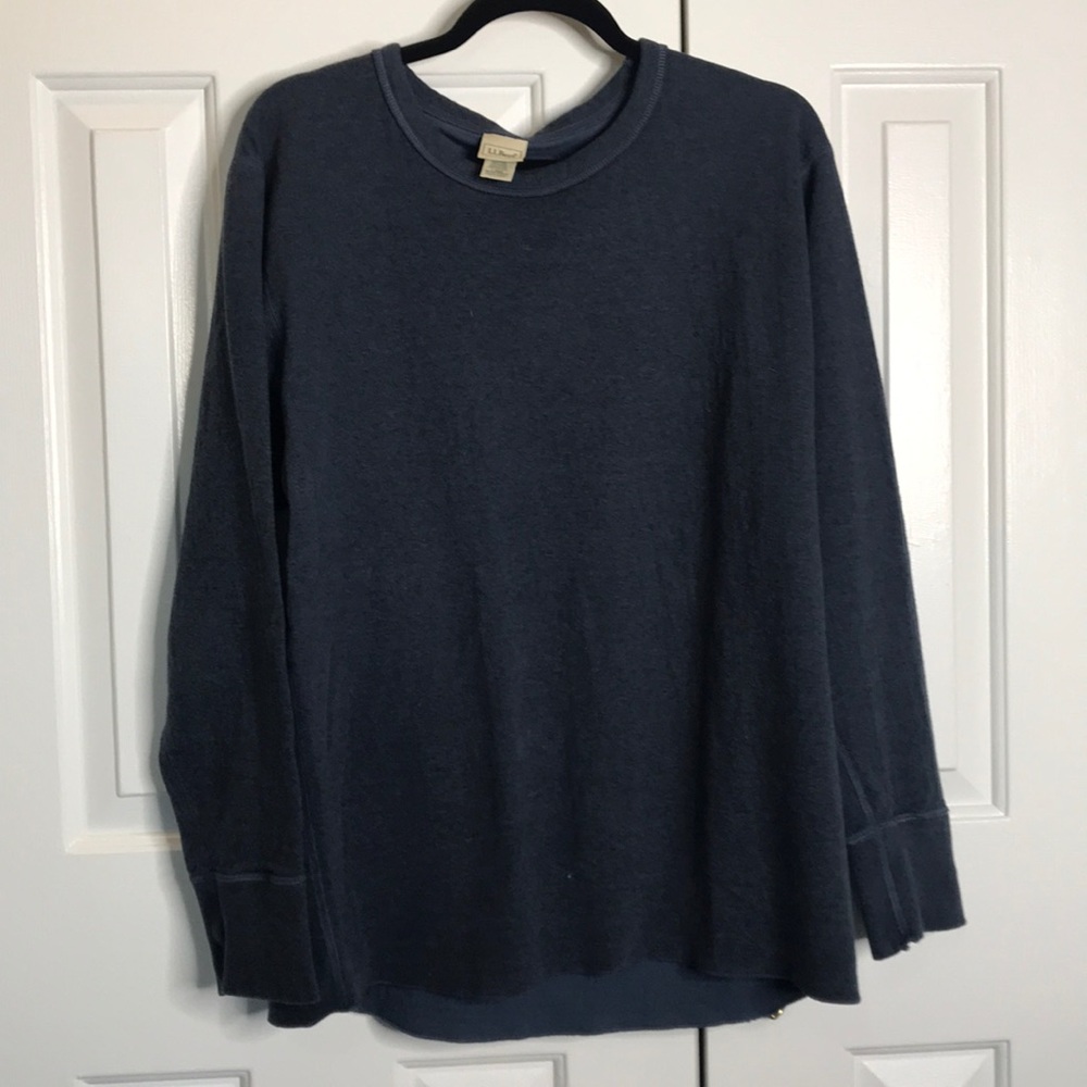 LL Bean Double Layer Henley Large